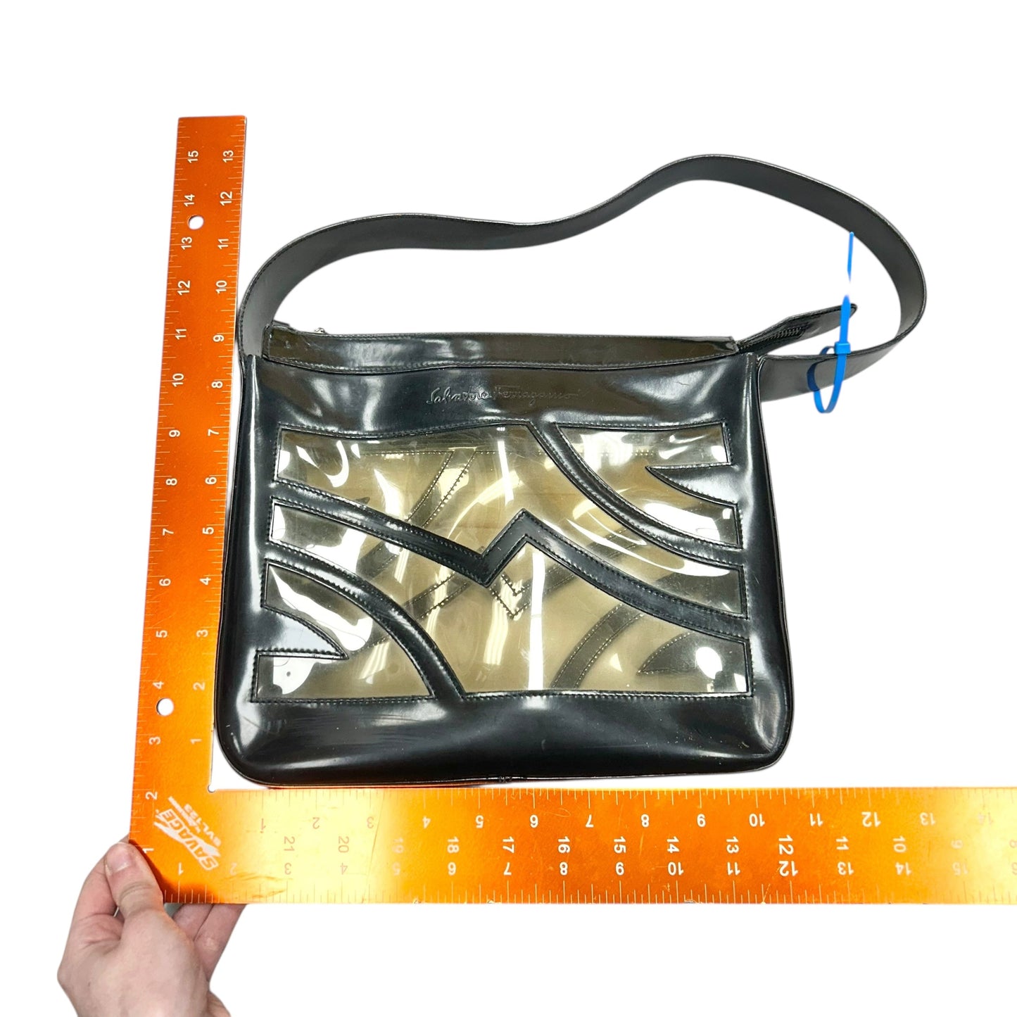 Handbag Designer By Ferragamo, Size: Medium