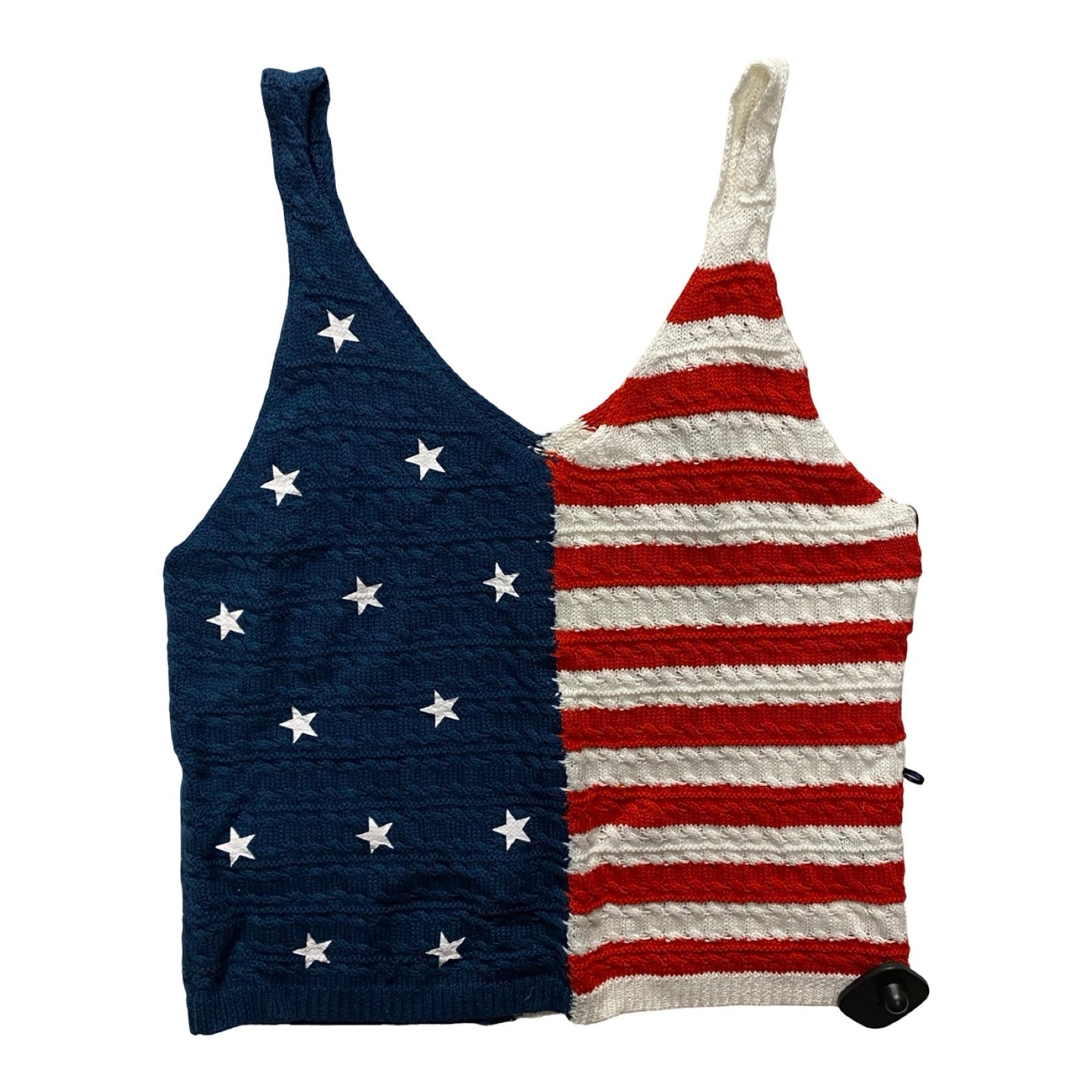 Top Sleeveless By Moon And Madison In Multi, Size:L