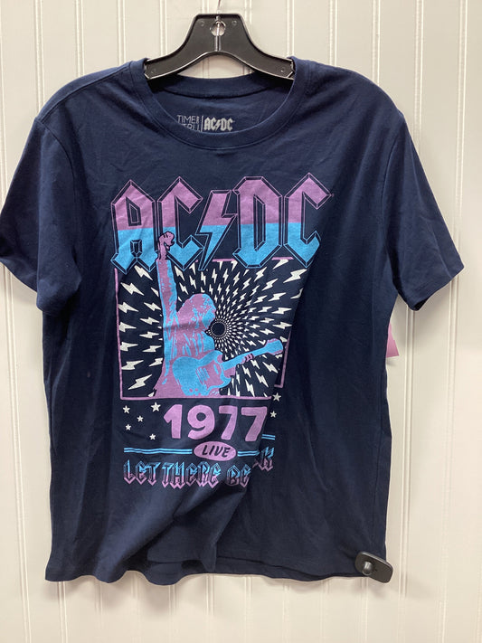 Top Ss By Time And Tru In Navy, Size:S