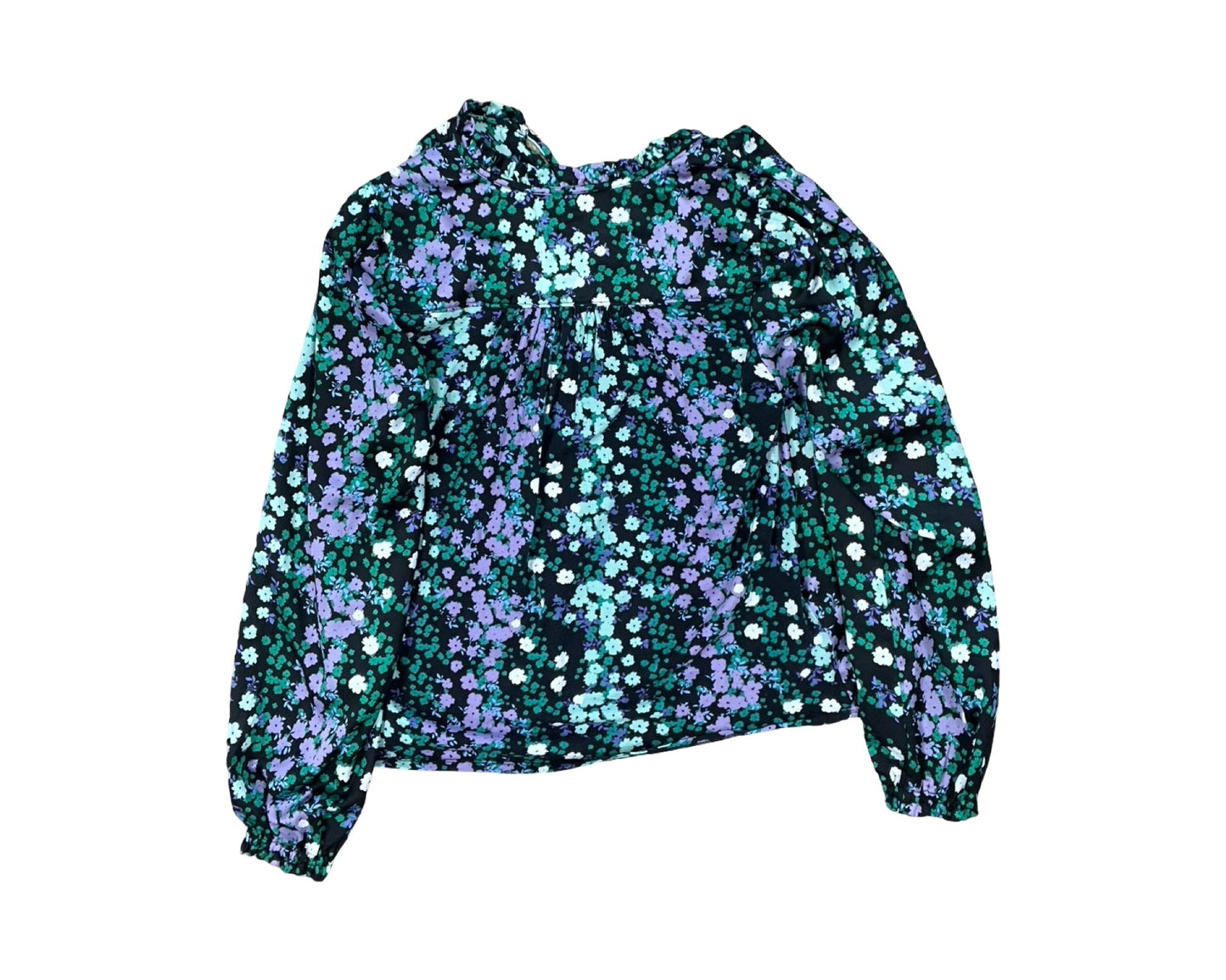 Top Ls By Loft In Blue & Green, Size:M