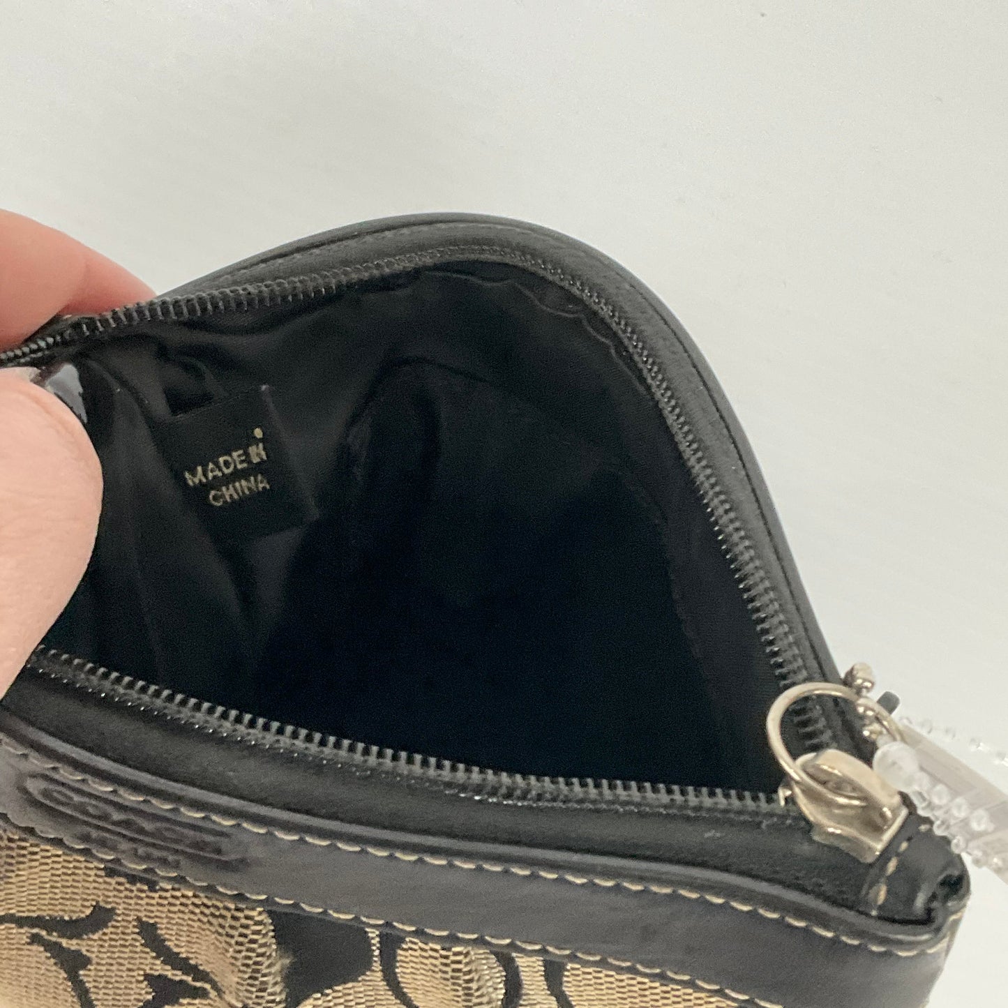 Clutch Designer By Coach, Size: Small