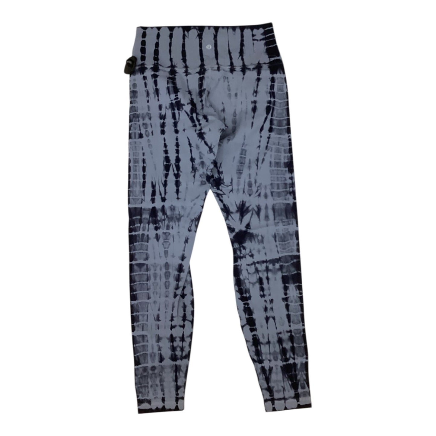 Athletic Leggings By Lululemon In Tie Dye Print, Size:10