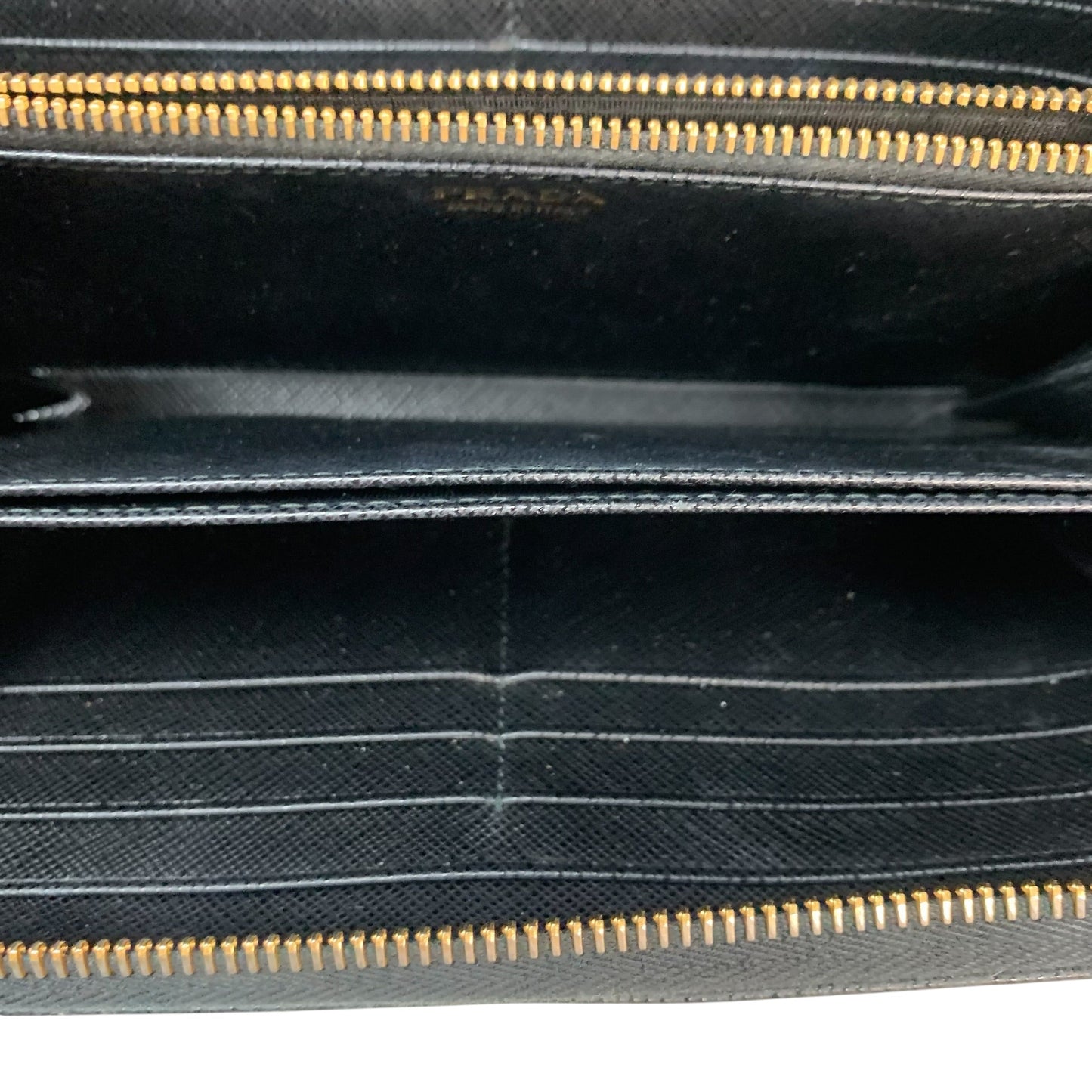 Wallet Luxury Designer By Prada, Size: Large
