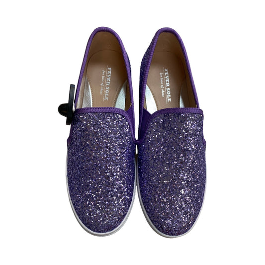 Shoes Flats By Cmc In Purple, Size:8