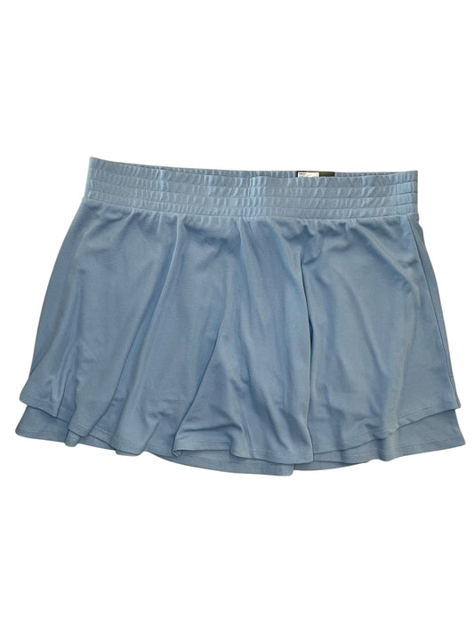 Athletic Skirt By Tek Gear In Blue, Size:Xxl