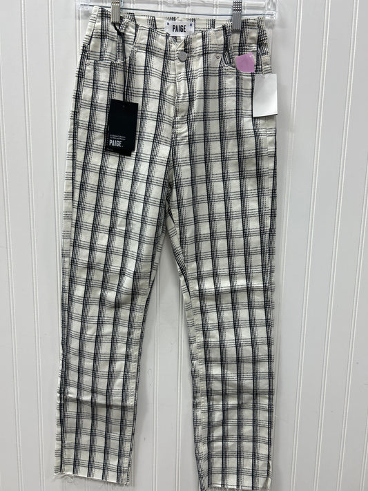 Pants Dress By Paige In Black & White, Size:0