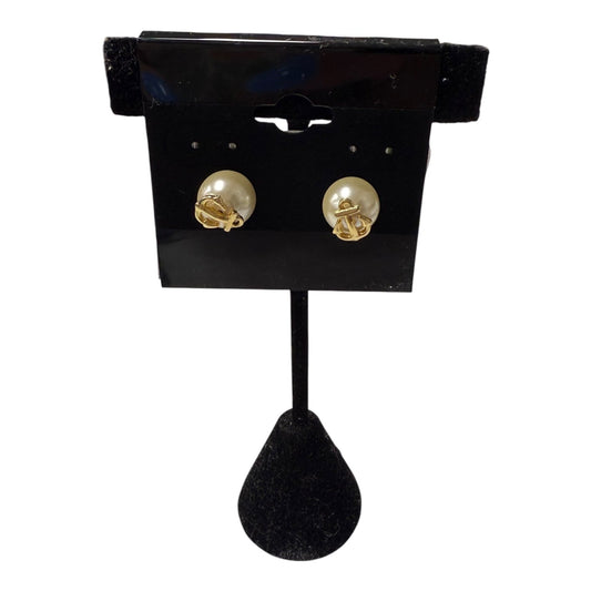 Earrings Stud  In White