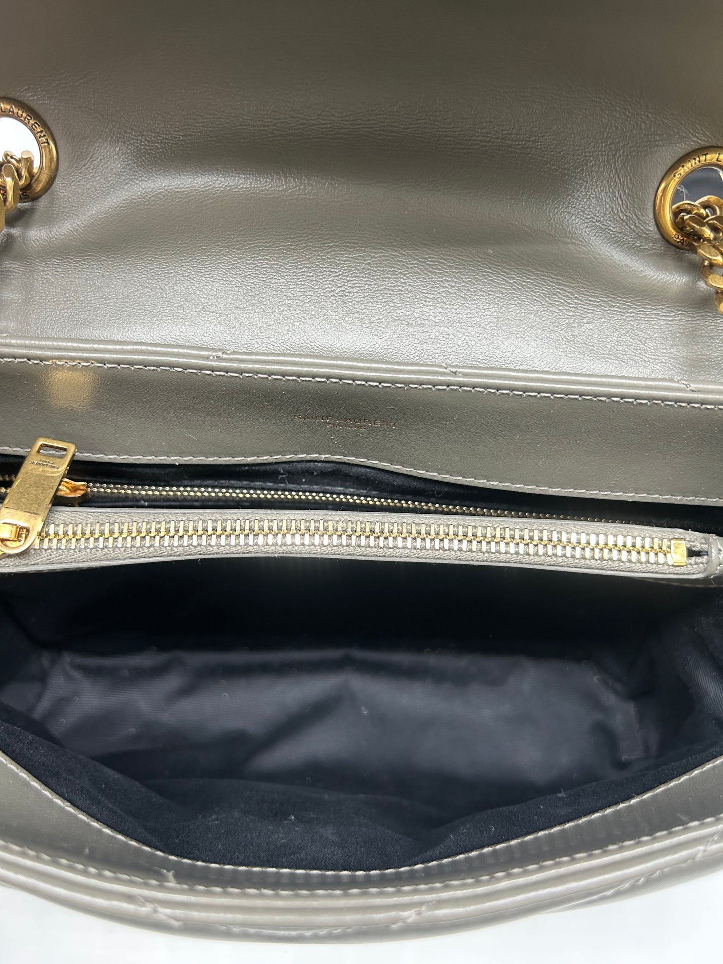 Handbag Luxury Designer By Yves Saint Laurent, Size: Large