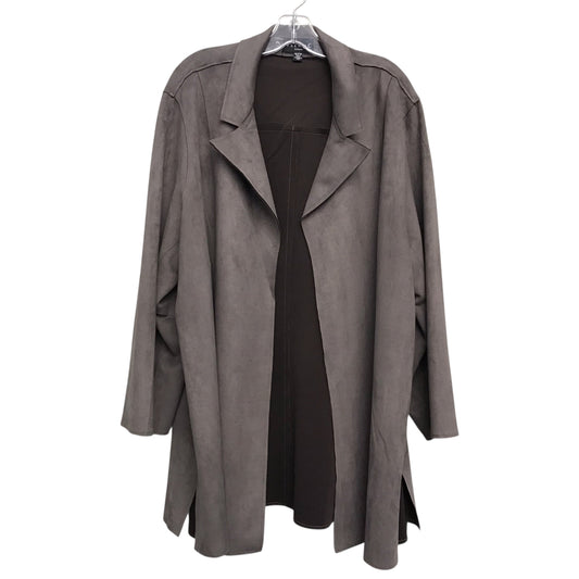 Blazer By Premise In Grey, Size:3X