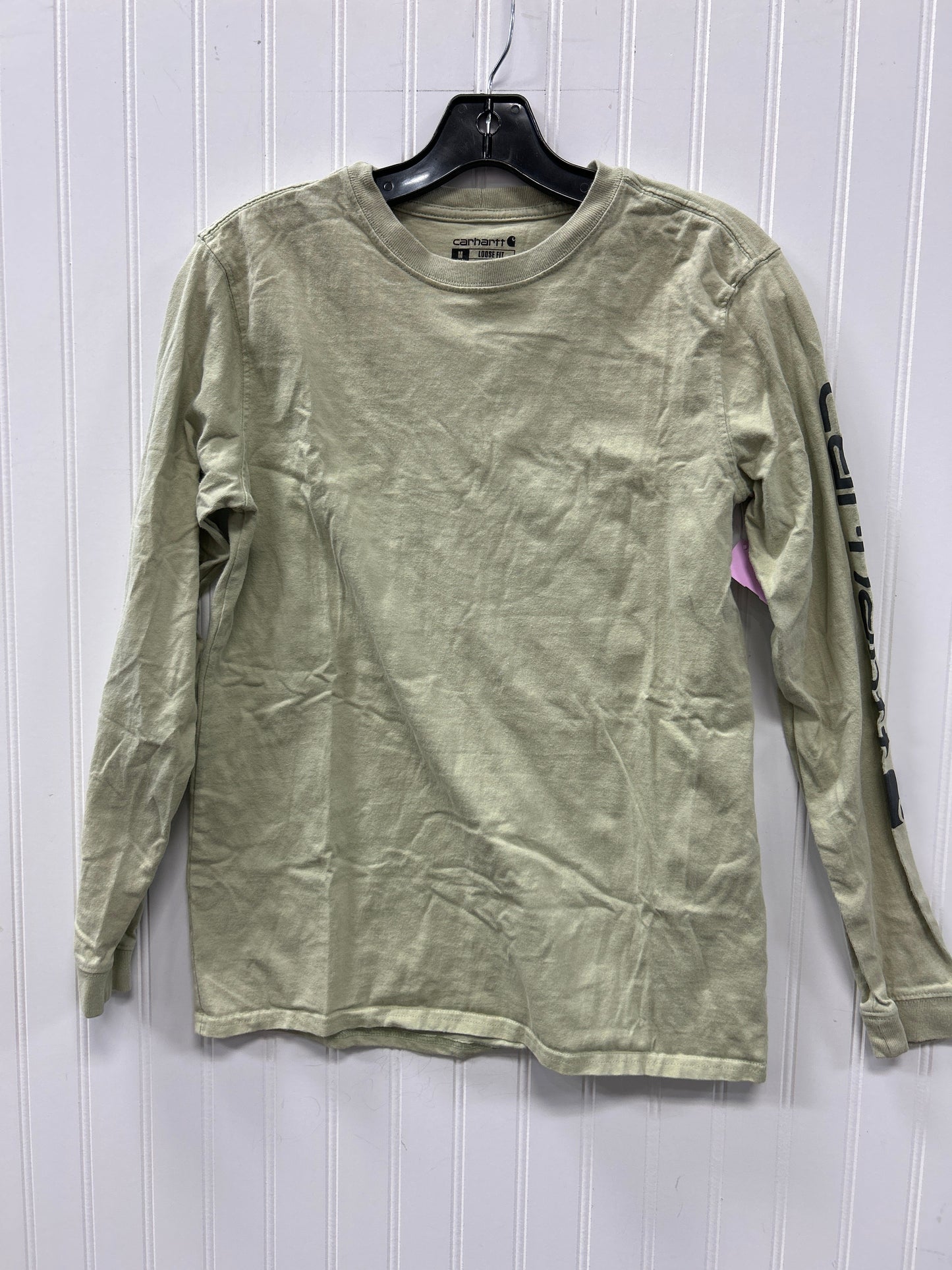 Top Ls By Carhartt In Green, Size:M