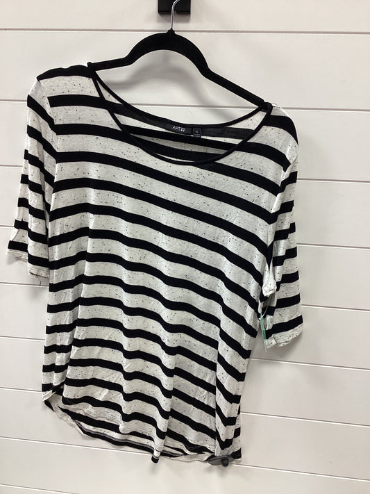 Top Ss By Apt 9 In Striped Pattern, Size:Xl