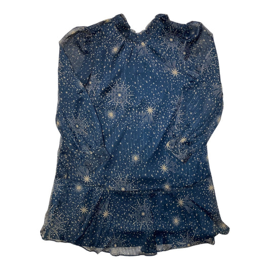 Dress Casual Midi By Loft In Blue, Size:M