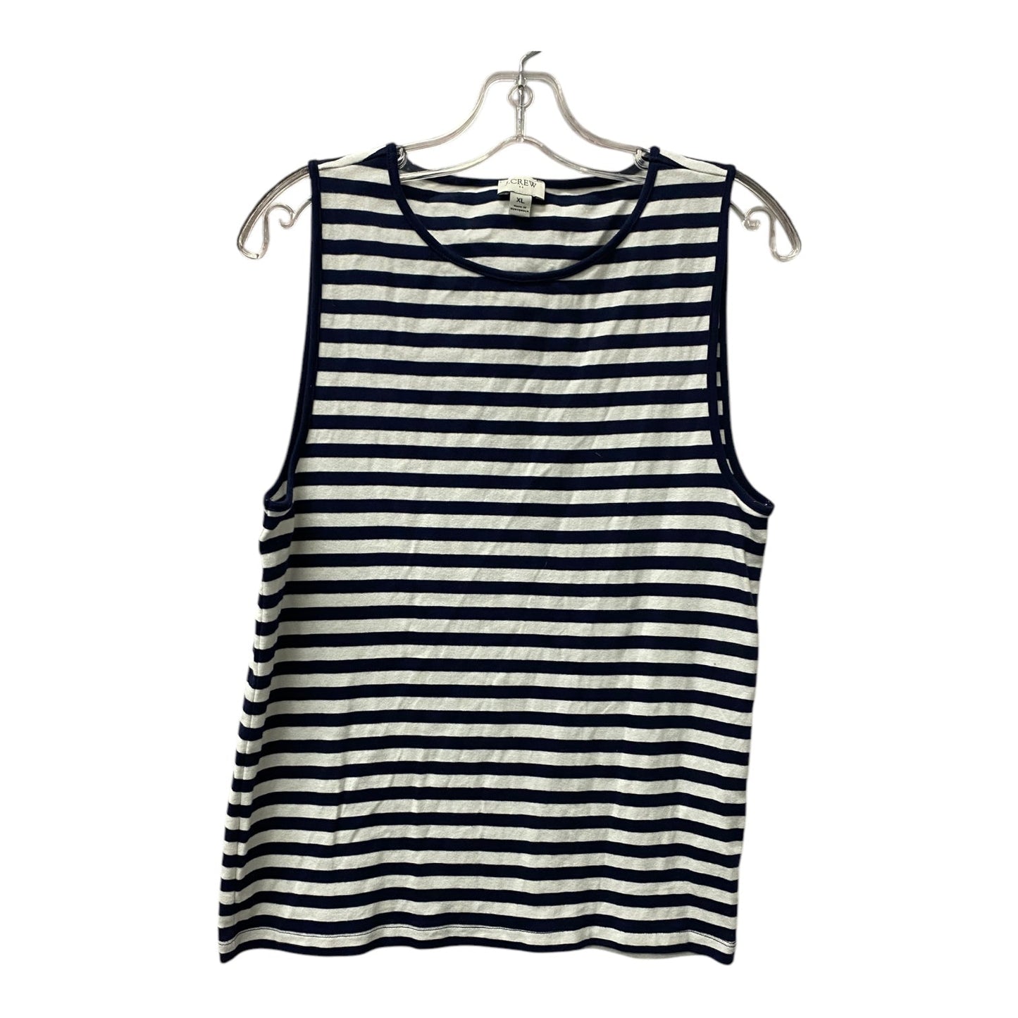 Top Sleeveless By J. Crew In Navy, Size:Xl