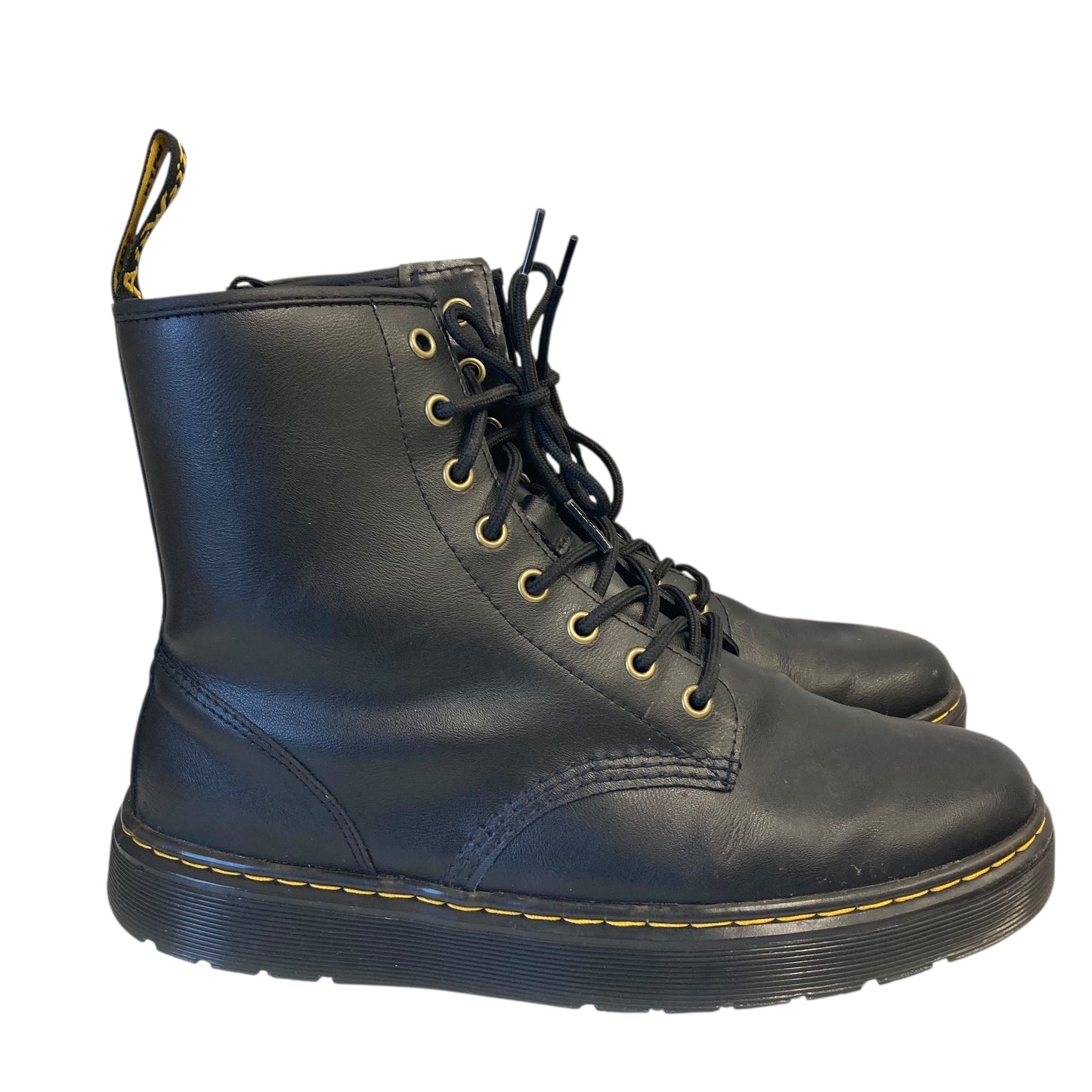 Boots Combat By Dr Martens In Black, Size:11