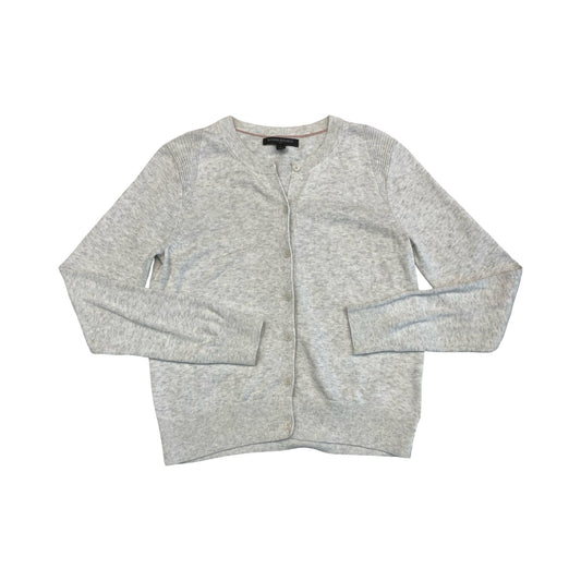 Sweater Cardigan By Banana Republic In Grey, Size:S