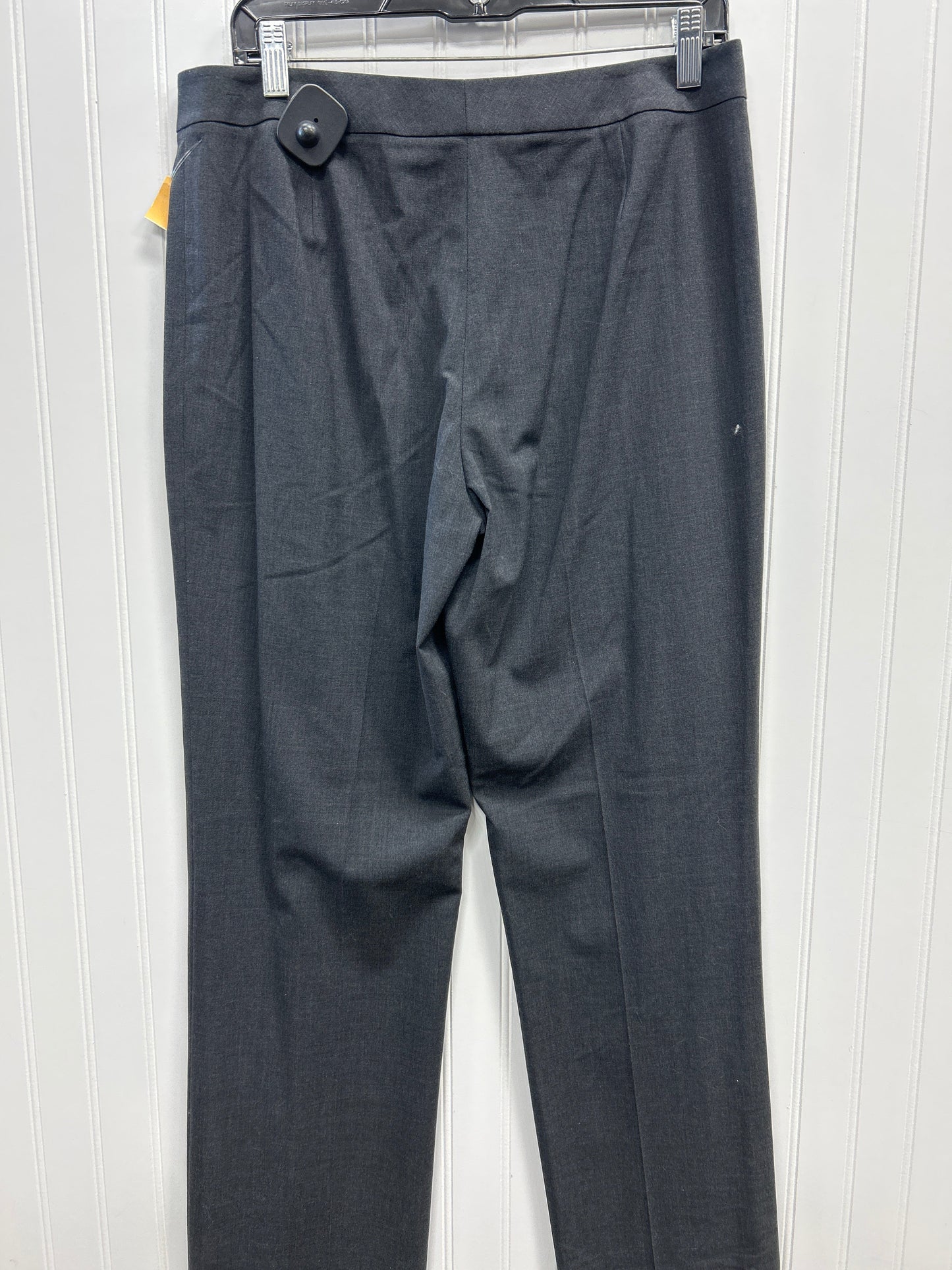 Pants Designer By Lafayette 148 In Grey, Size:10