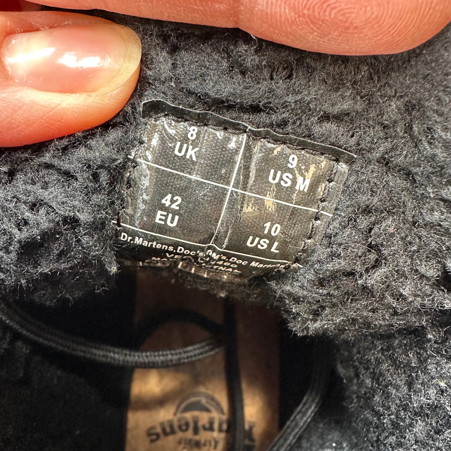 Boots Ankle Flats By Dr Martens In Black, Size: 10