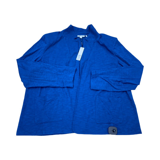 Blazer By Chicos In Blue, Size:Xxl
