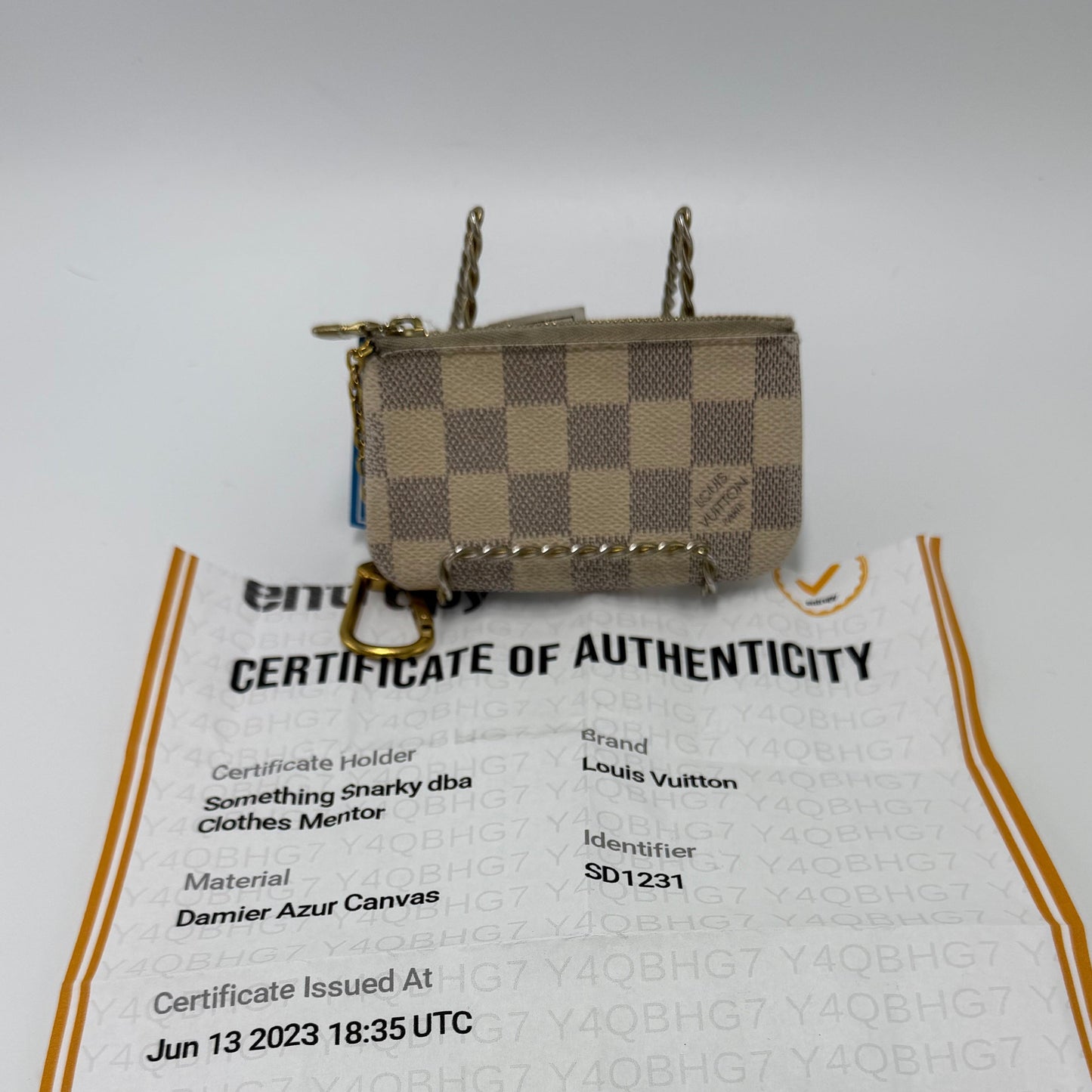 Louis Vuitton Pouchette Cles Key Pouch Luxury Accessory