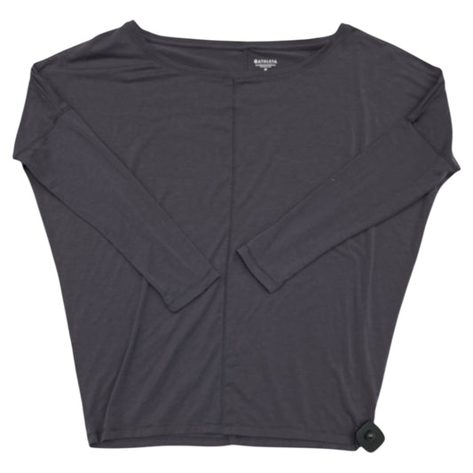 Athletic Top Ls Crewneck By Athleta In Purple, Size:M
