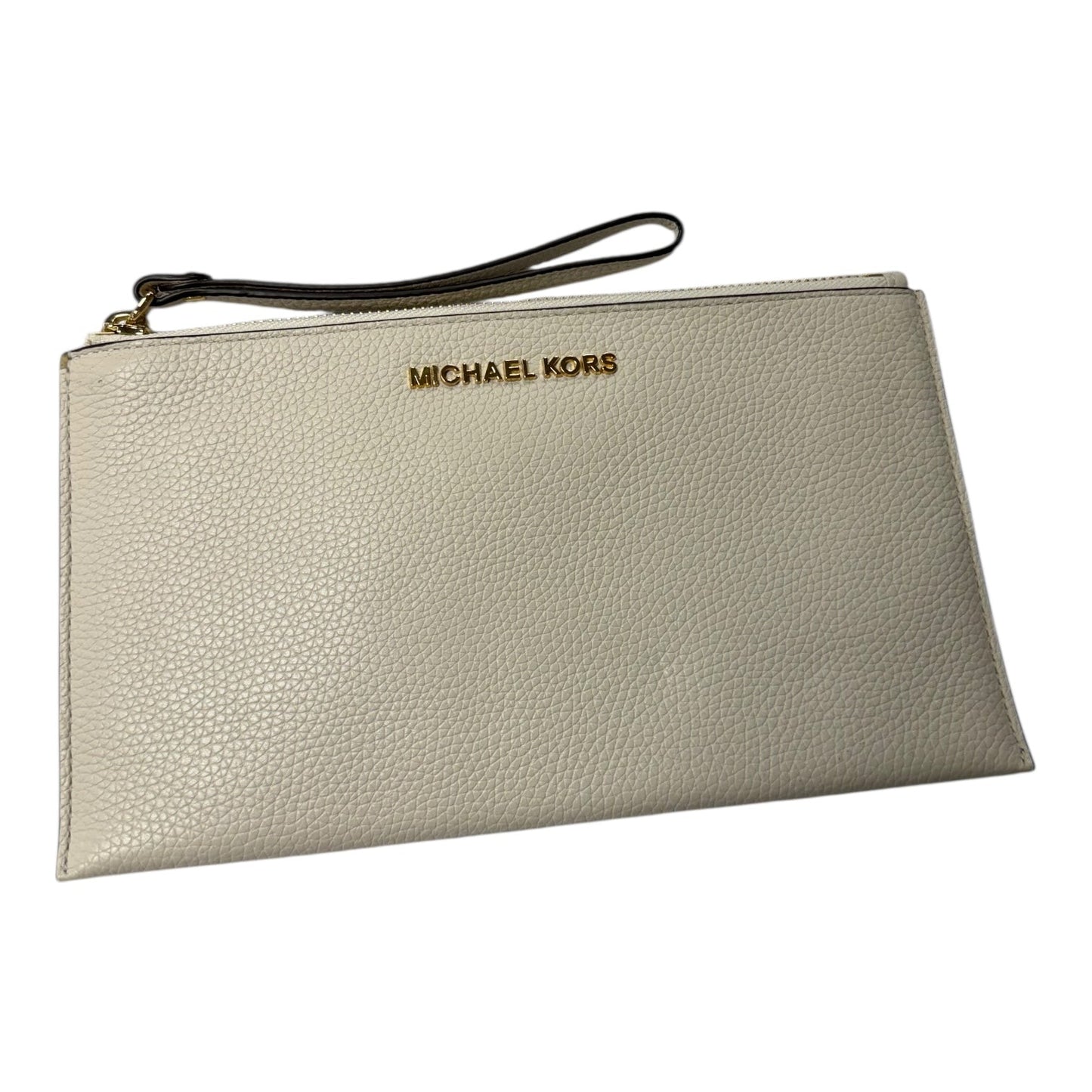 Wallet Designer By Michael Kors In Cream, Size:Large