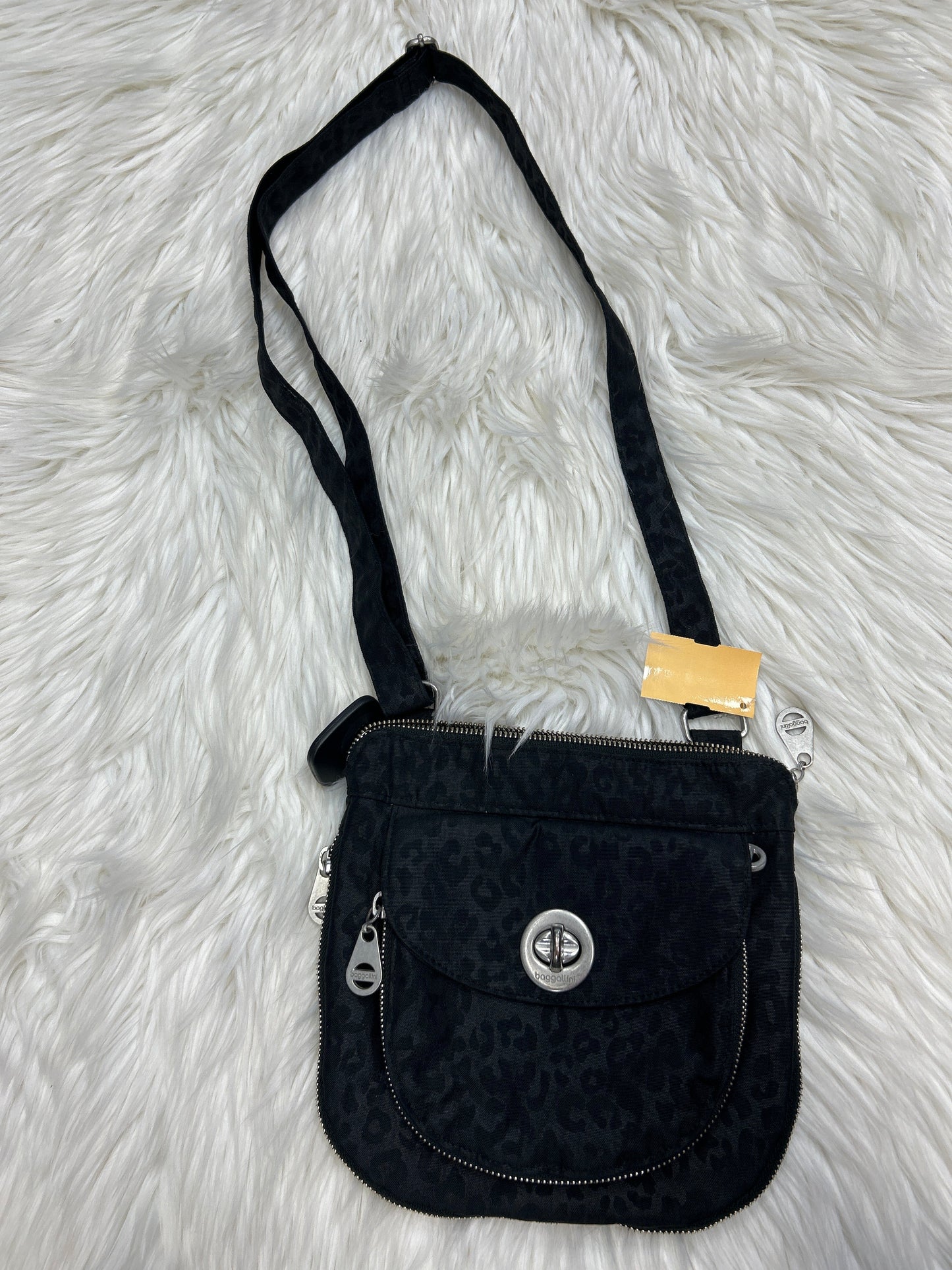 Handbag By Baggallini In Black, Size:Small