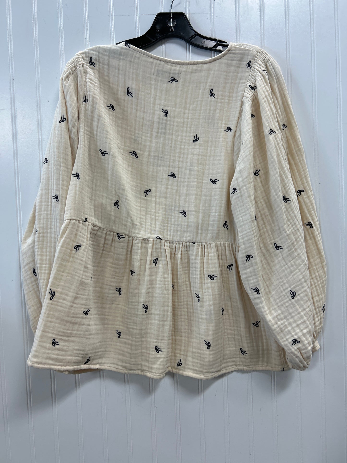 Top Ls By Madewell In Cream, Size:L