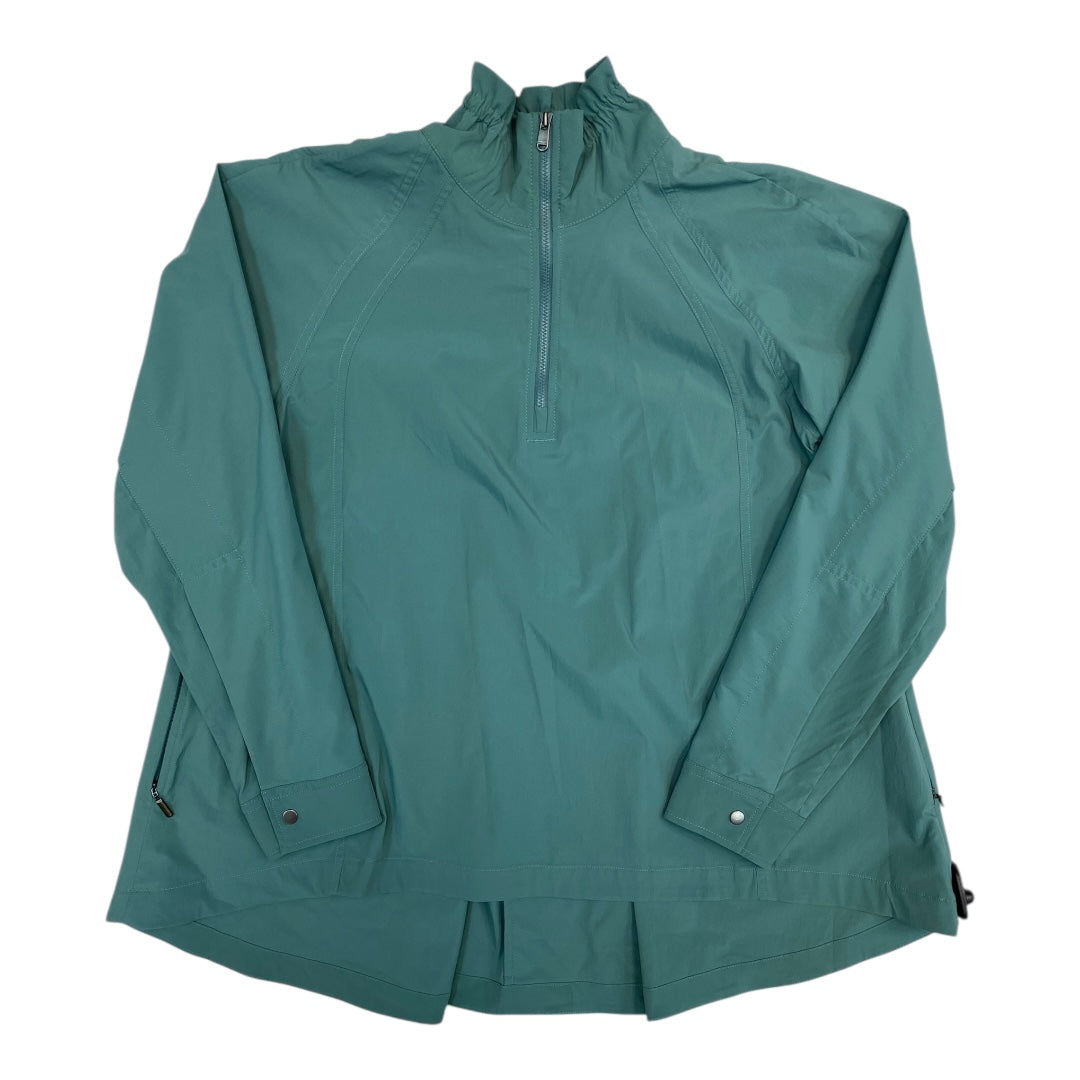 Athletic Jacket By Athleta In Green, Size:Xs