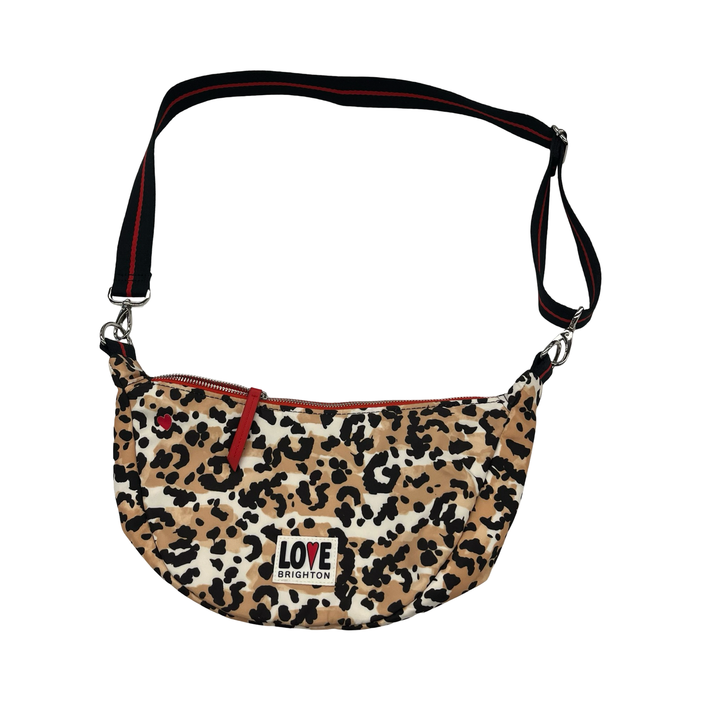 Crossbody By Brighton In Leopard Print, Size:Medium
