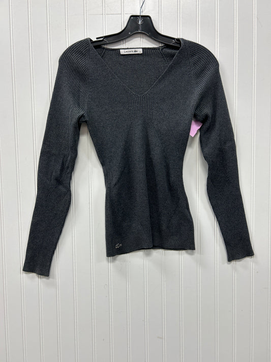 Top Ls By Lacoste In Grey, Size:Xs