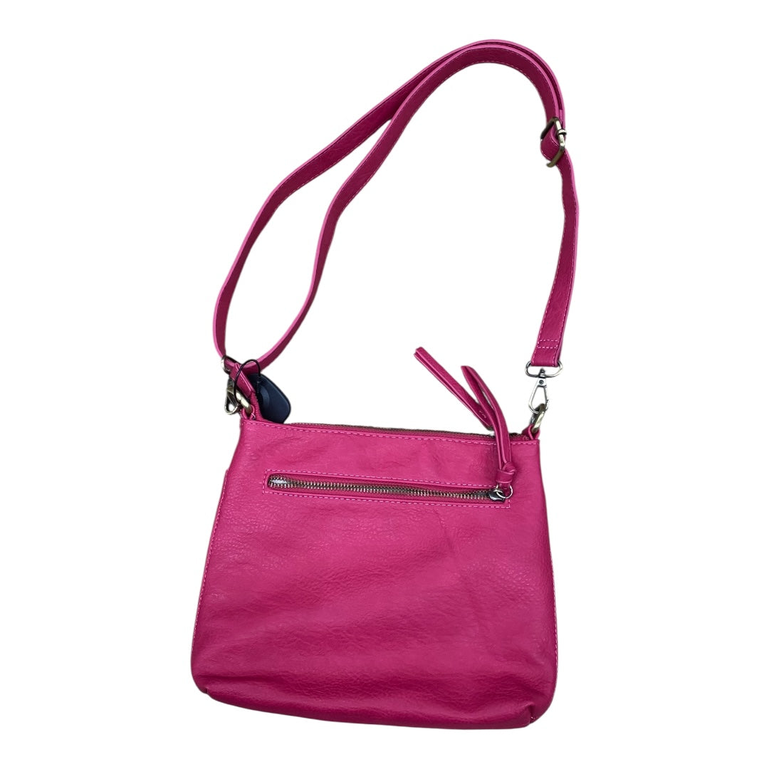 Handbag By Joy Susan In Pink, Size:Small