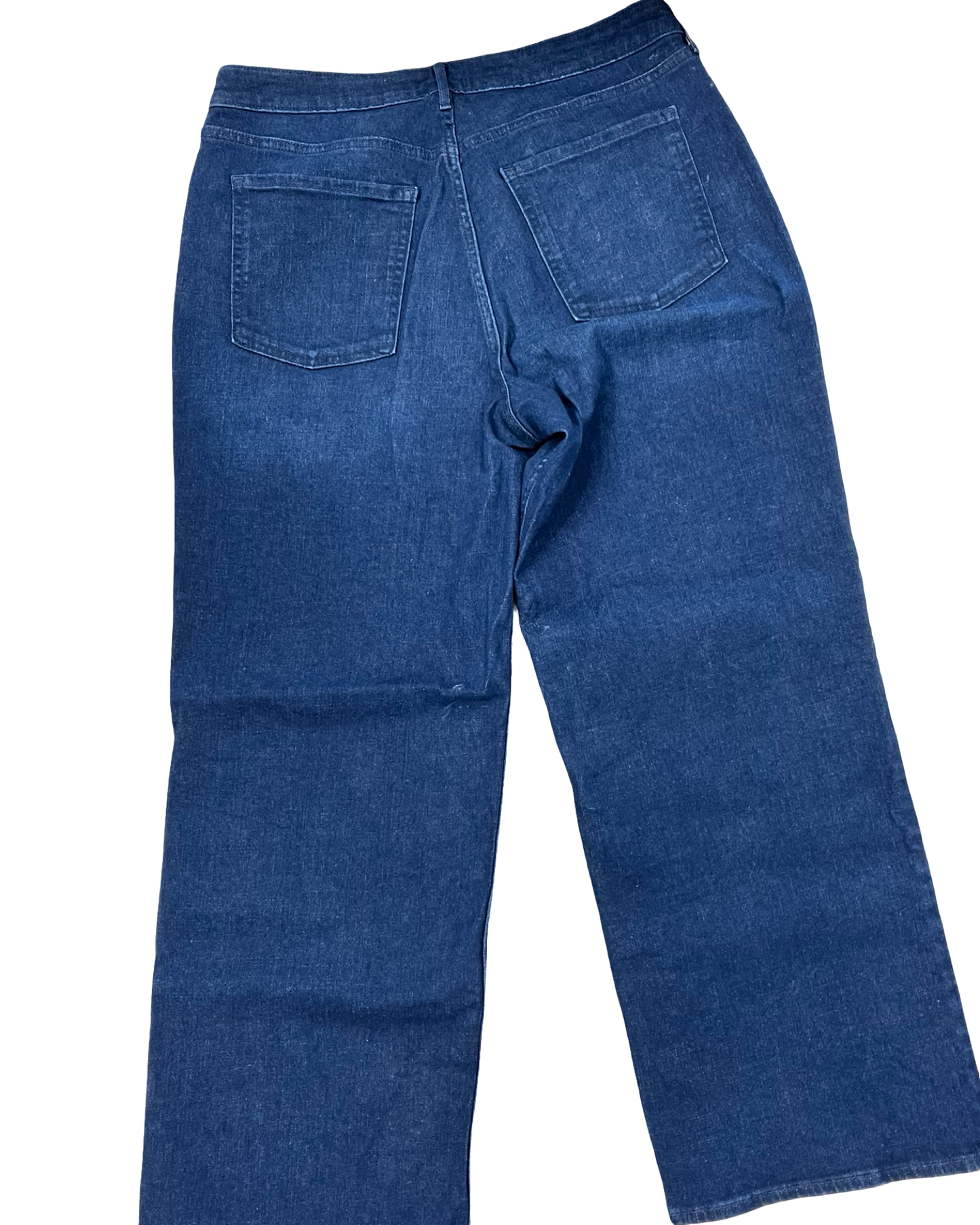 Jeans Wide Leg By Old Navy In Black Denim, Size:14