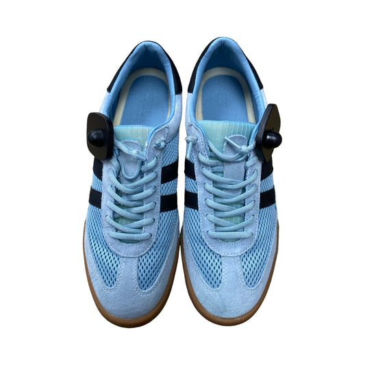 Shoes Sneakers By Steve Madden In Black & Blue, Size:9.5