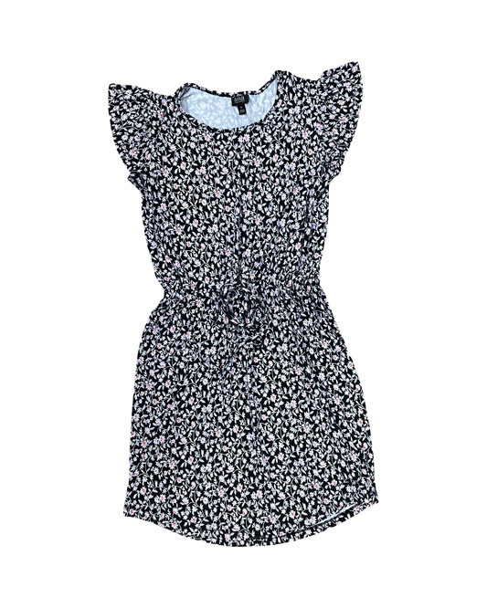 Dress Casual Midi By Ana In Black & Purple, Size:M