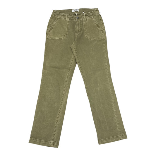 Jeans Straight By Paige In Green, Size:2