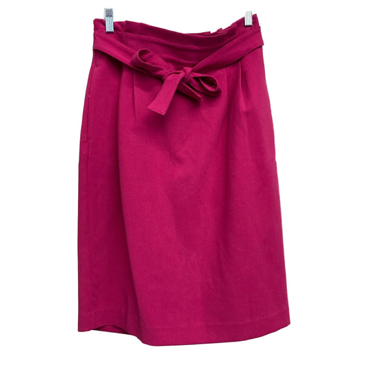 Skirt Midi By Ann Taylor In Pink, Size:6