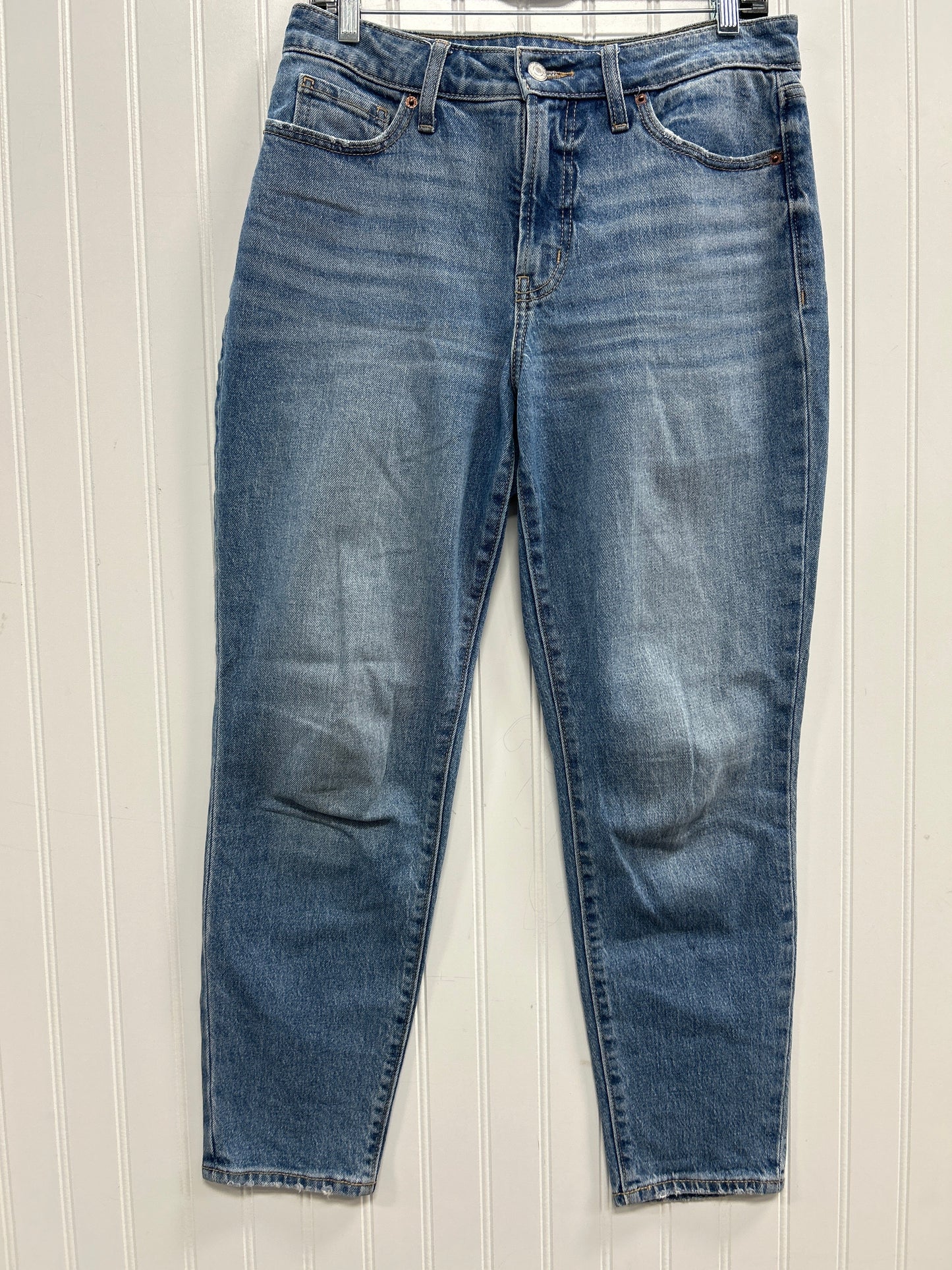 Jeans Straight By Old Navy In Blue Denim, Size:6