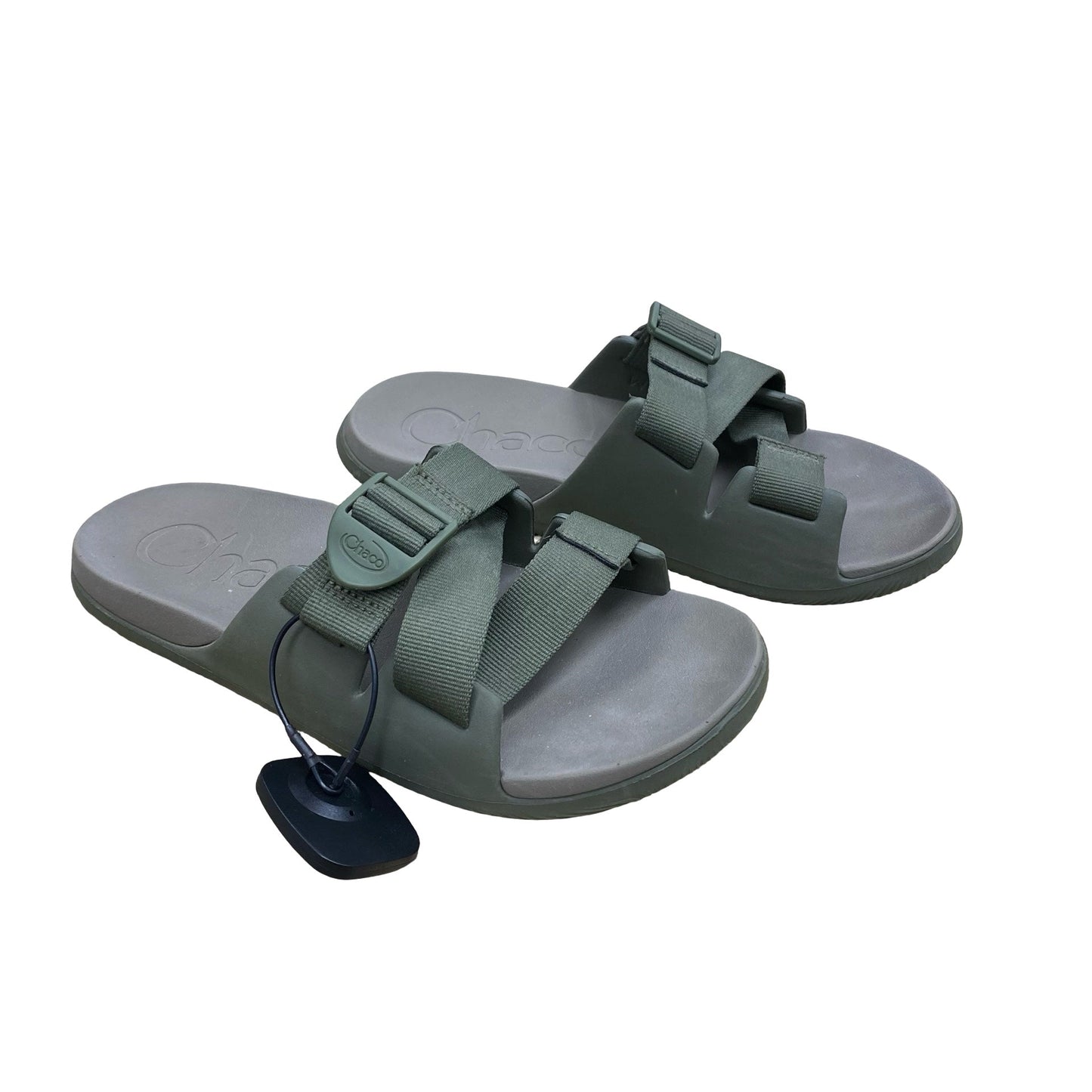 Sandals Flats By Chacos In Green, Size:8