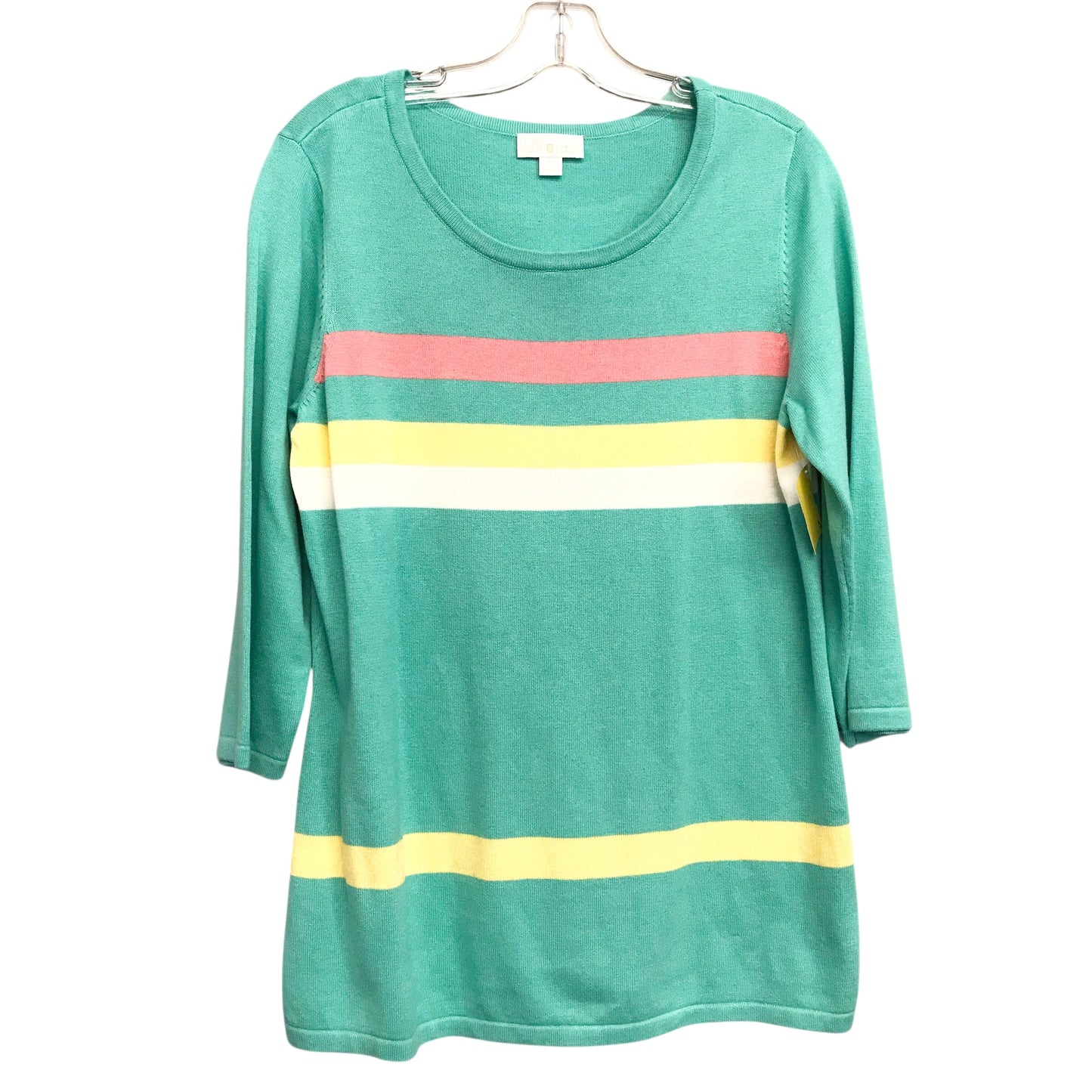 Sweater By Belle By Kim Gravel In Multi, Size:S