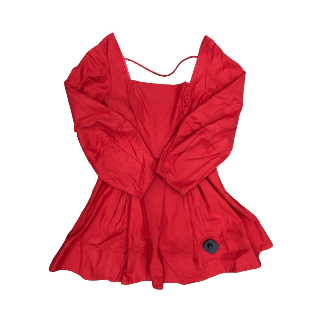 Dress Party Short By Maeve In Red, Size:S