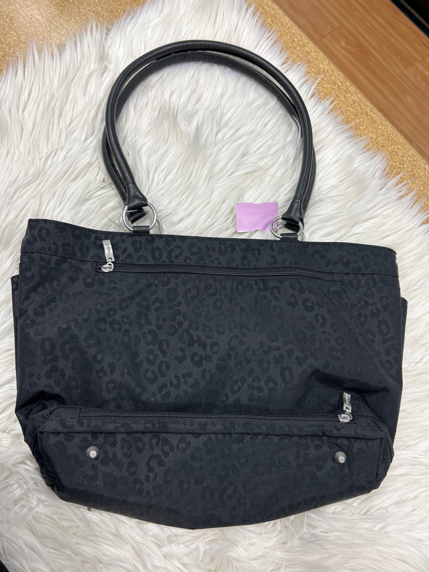 Handbag By Baggallini In Grey, Size:Large
