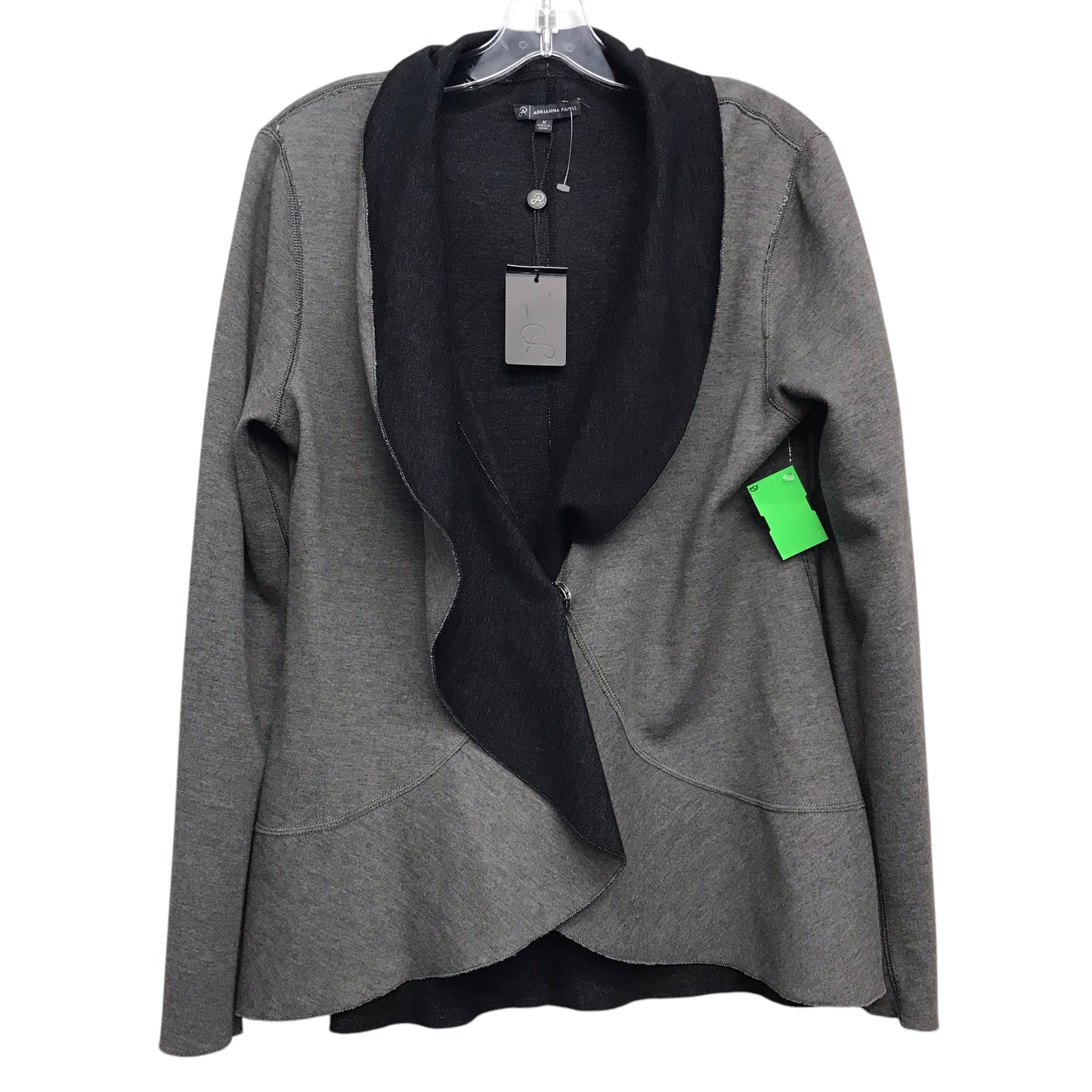 Blazer By Adrianna Papell In Grey, Size:M