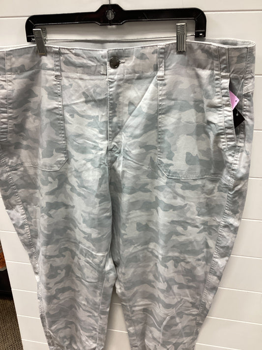 Pants Other By Lane Bryant In Cream & Grey, Size:24