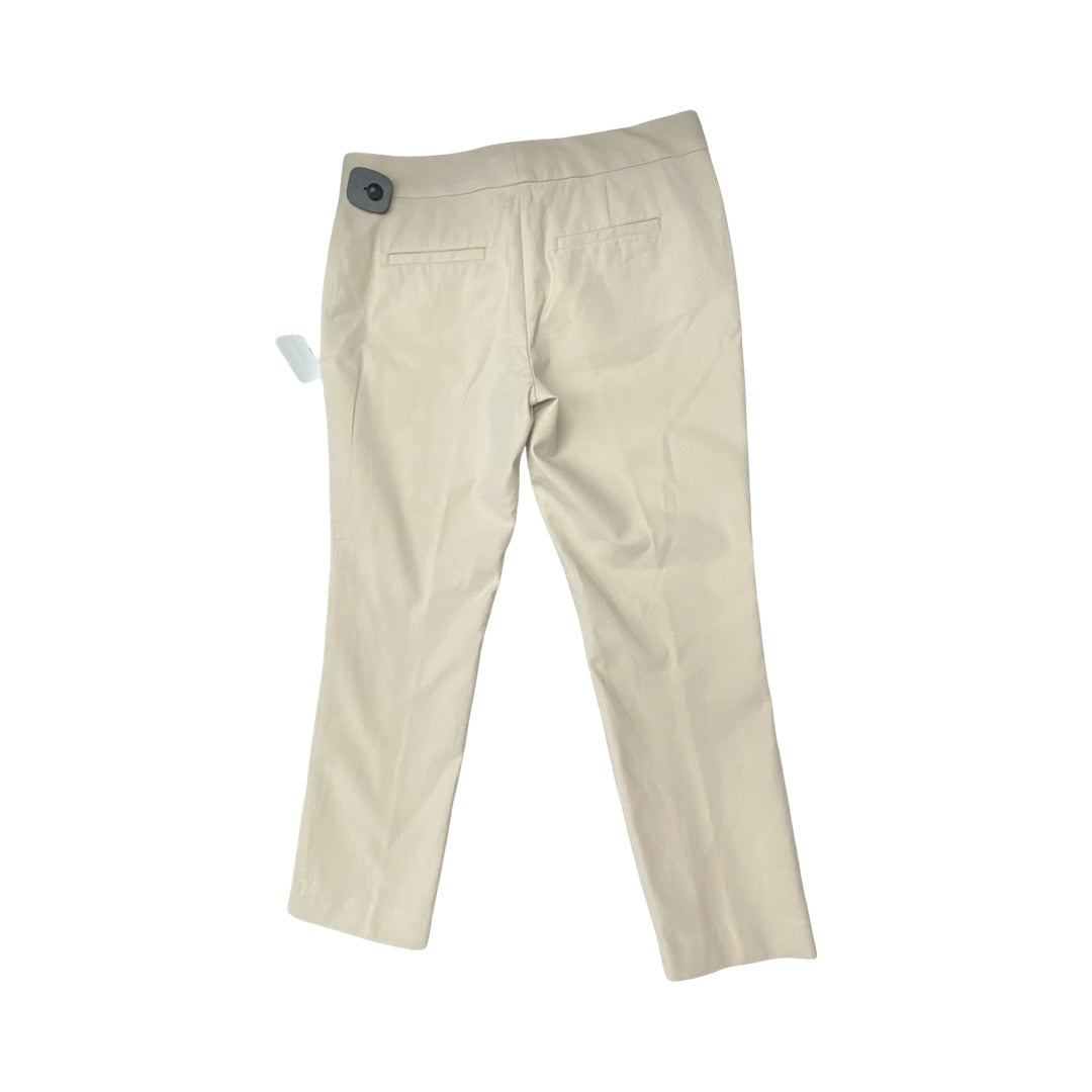 Pants Dress By Ann Taylor In Cream, Size:6