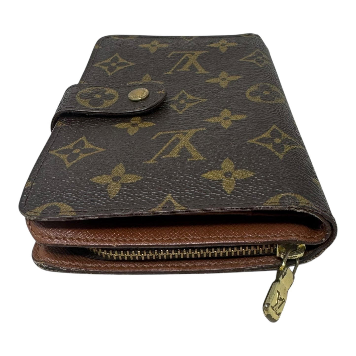 Porte Papier Bifold Wallet Luxury Designer By Louis Vuitton, Size: Medium