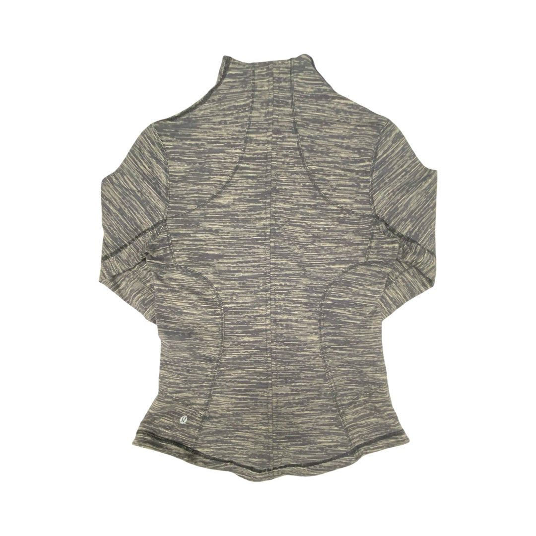 Athletic Jacket By Lululemon In Multi, Size:8