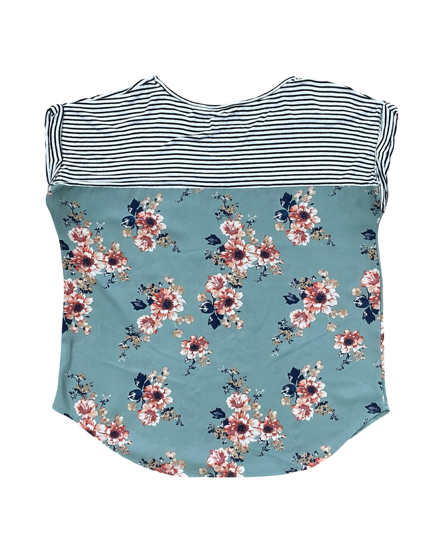 Top Ss By Rewind In Floral Print, Size:Xl
