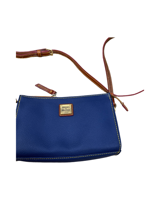 Crossbody Designer By Dooney And Bourke In Blue, Size:Small