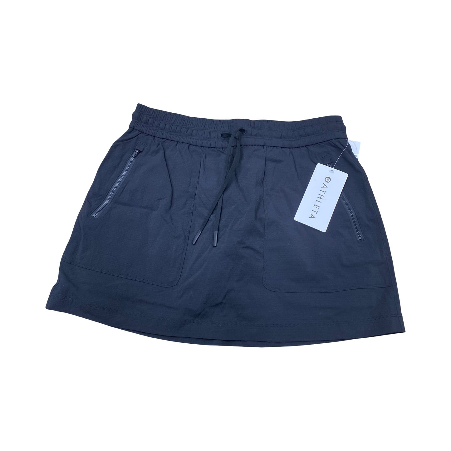 Athletic Skort By Athleta In Black, Size:M