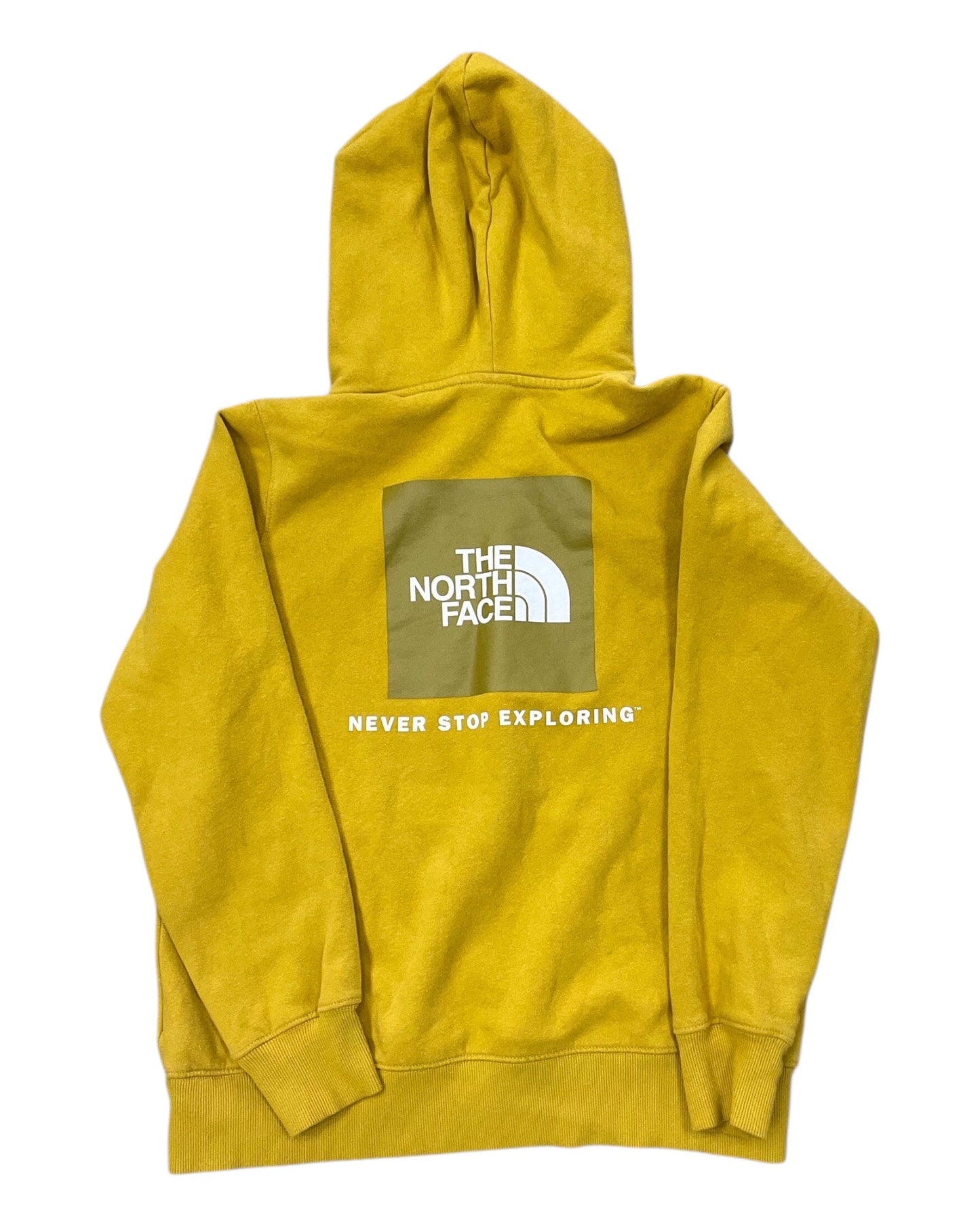 Sweatshirt Hoodie By The North Face In Yellow, Size:M